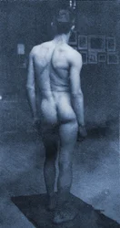 Nakenportrett av Samuel Murray i Eakins